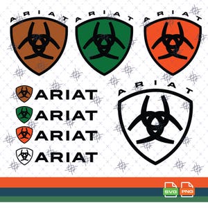 AR - Archivos SVG PNG - Colores blanco y negro