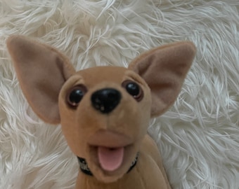 Vintage Yo Quiero Taco Bell Plush Chihuahua Dog Stuffed Animal 1998