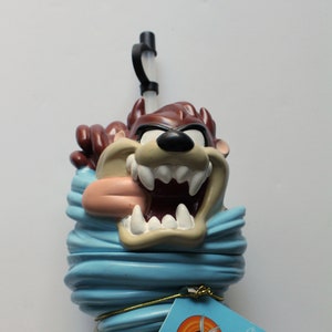 Vintage Tasmanian Devil Plastic Big Sipper Cup 1996