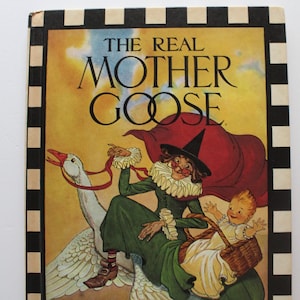 Vintage Die echte Mutter Gans Hardback Buch 1991