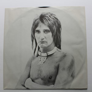 Vintage Rod Stewart A Night On The Town Vinyl Record 1976