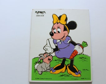 1980 Disney/'s Mickey Mouse Frame-Tray Puzzle #4088 Disney Puzzle