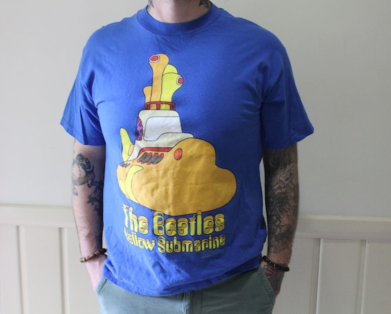 Beatles yellow submarine t cheap shirt