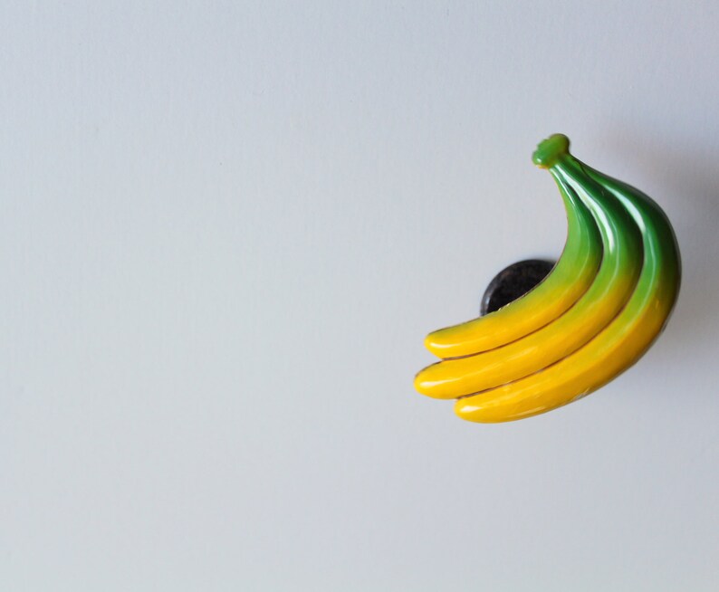 Vintage Tin Metal Banana Fridge 1950s Etsy