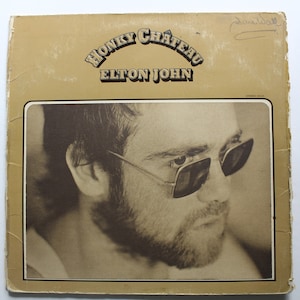 Vintage Elton John Honky Chateau Vinyl Record 1972