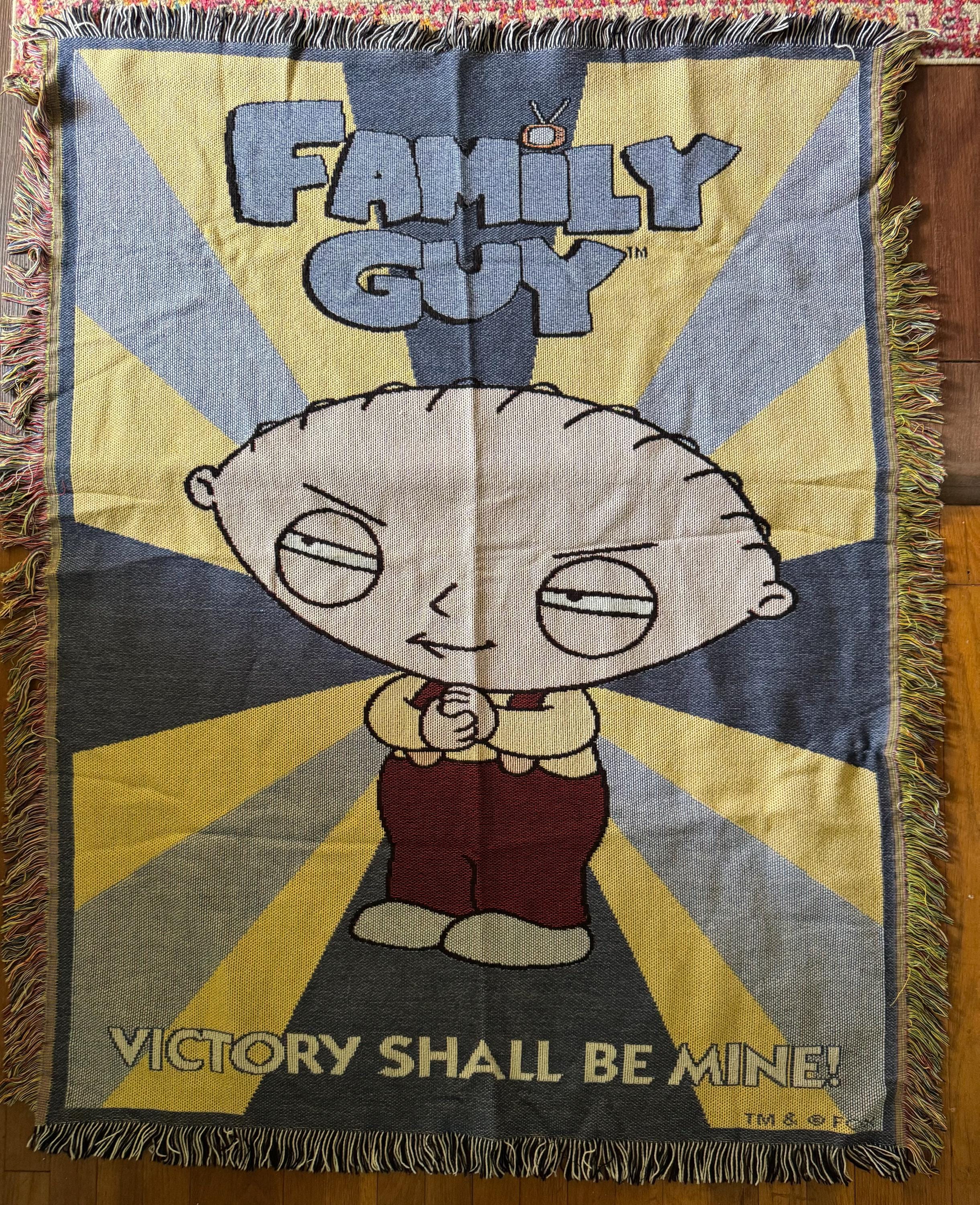 Family Guy Stewie ラグ ブランケット タペストリー Family Guy Tapestry - Etsy