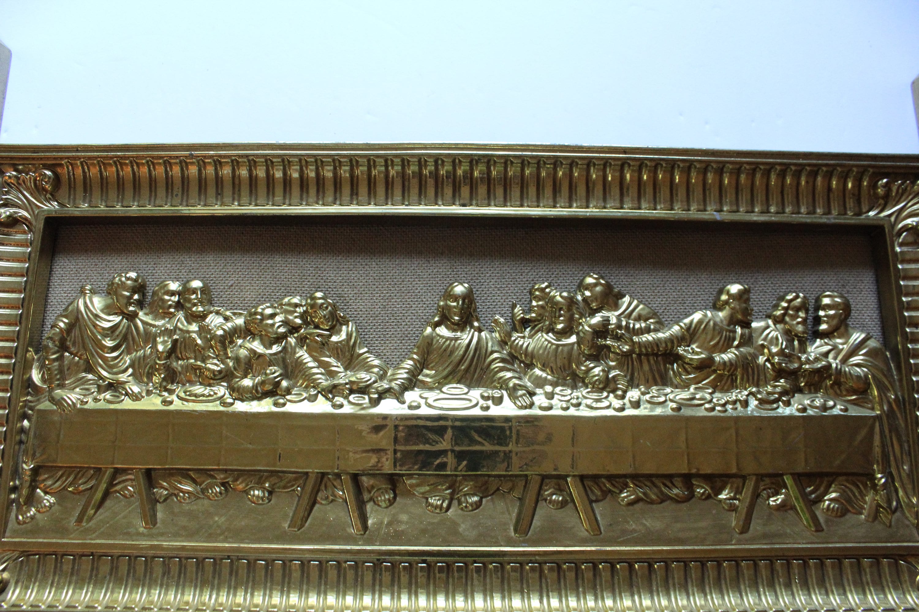 Vintage Homco the Last Supper 3D Wall Art With Framed Mirrors 1983 - Etsy