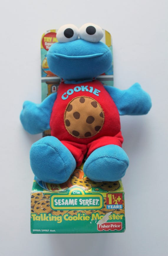 talking cookie monster doll