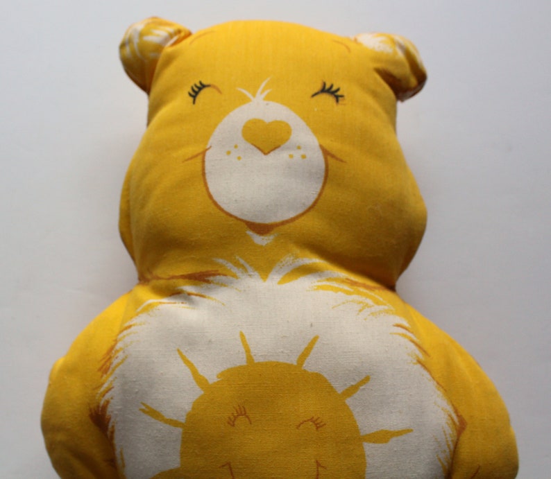 Vintage Care Bear Funshine Plush Toy With Friend Bear PVC | Etsy