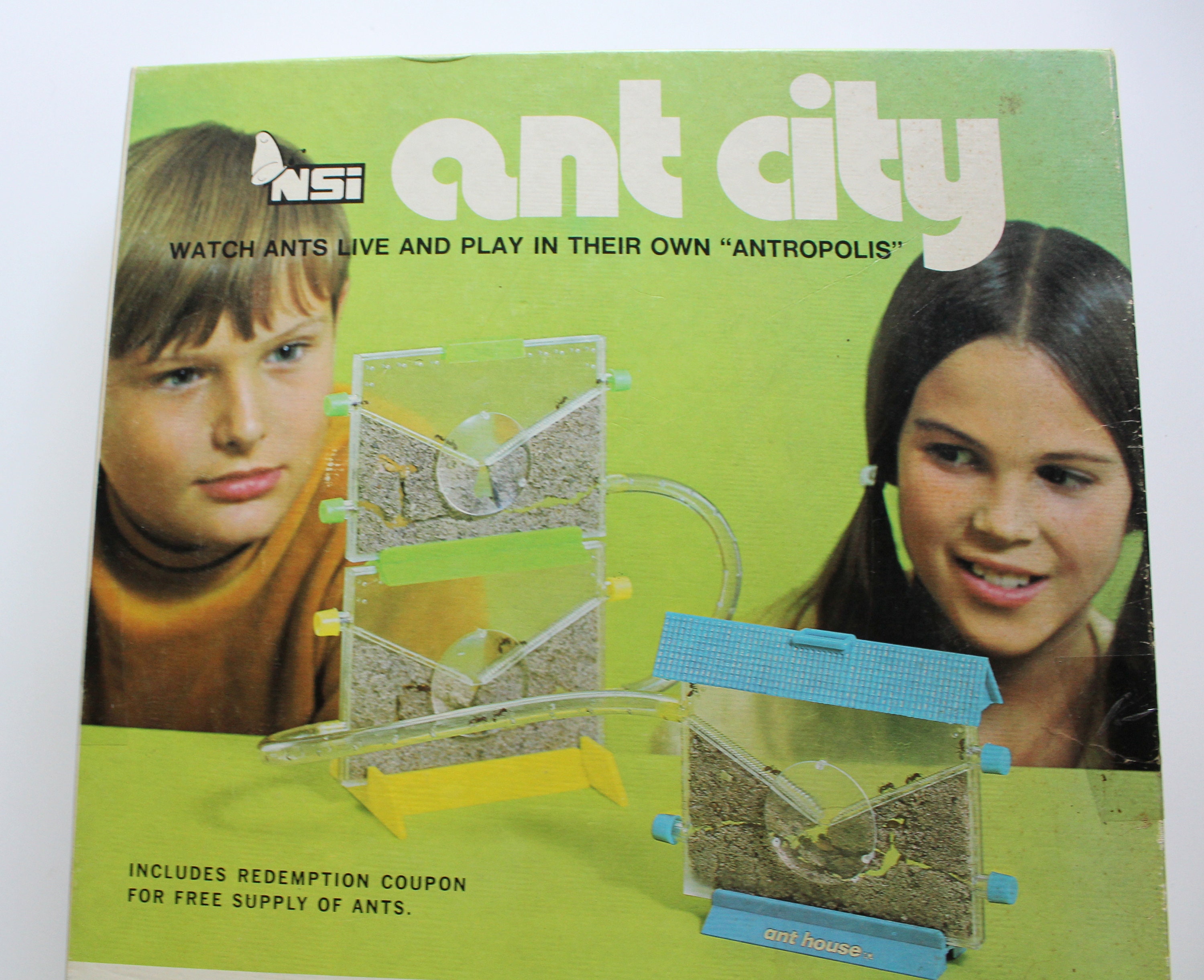 Vintage Natural Science Industries Ant City Toy Kit 1972 Etsy UK