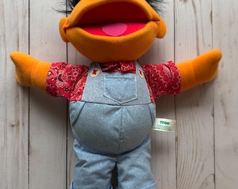 ヴィンテージ 1986 ビッグバード ぬいぐるみ 13インチ プレイスクール