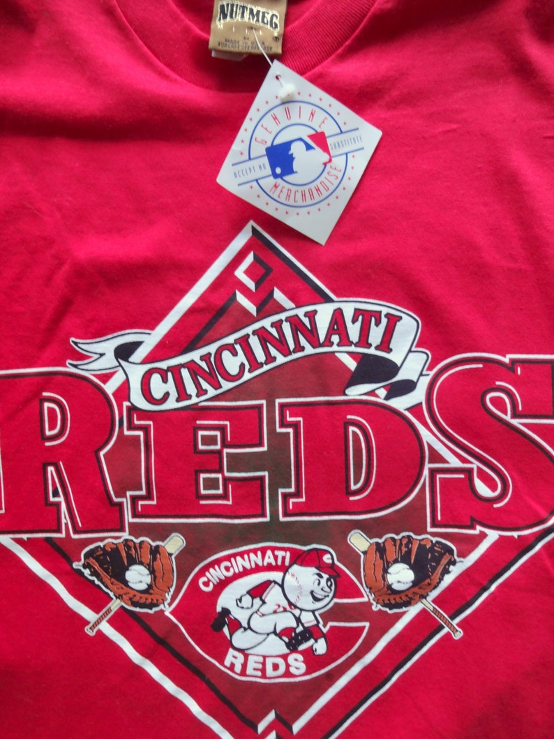 Vintage Cincinnati Reds Baseball T-Shirt 1993 | Etsy