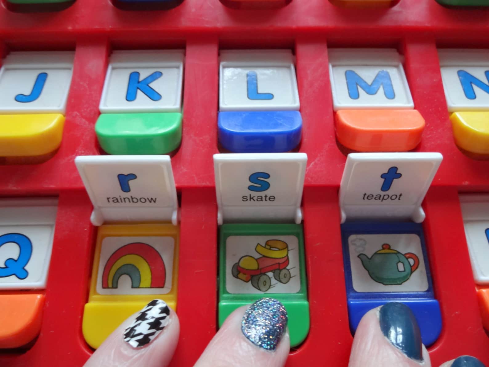 Vintage Fisher Price Flip Up Alphabet Learning Center 1991 Etsy