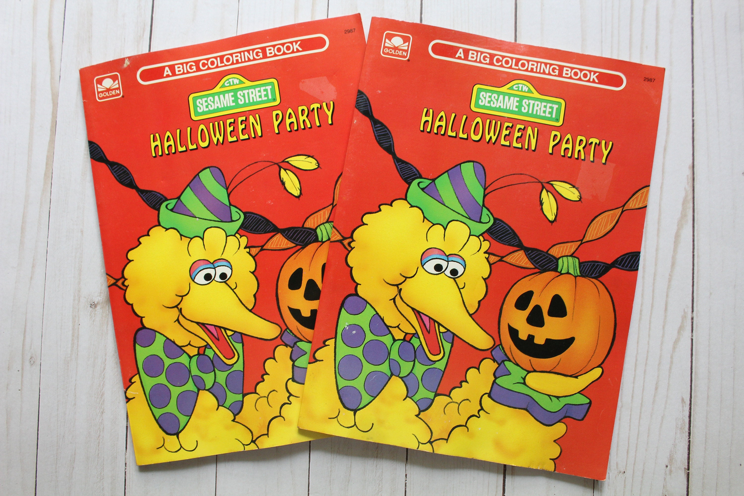 Sesame Street Halloween Coloring Pages