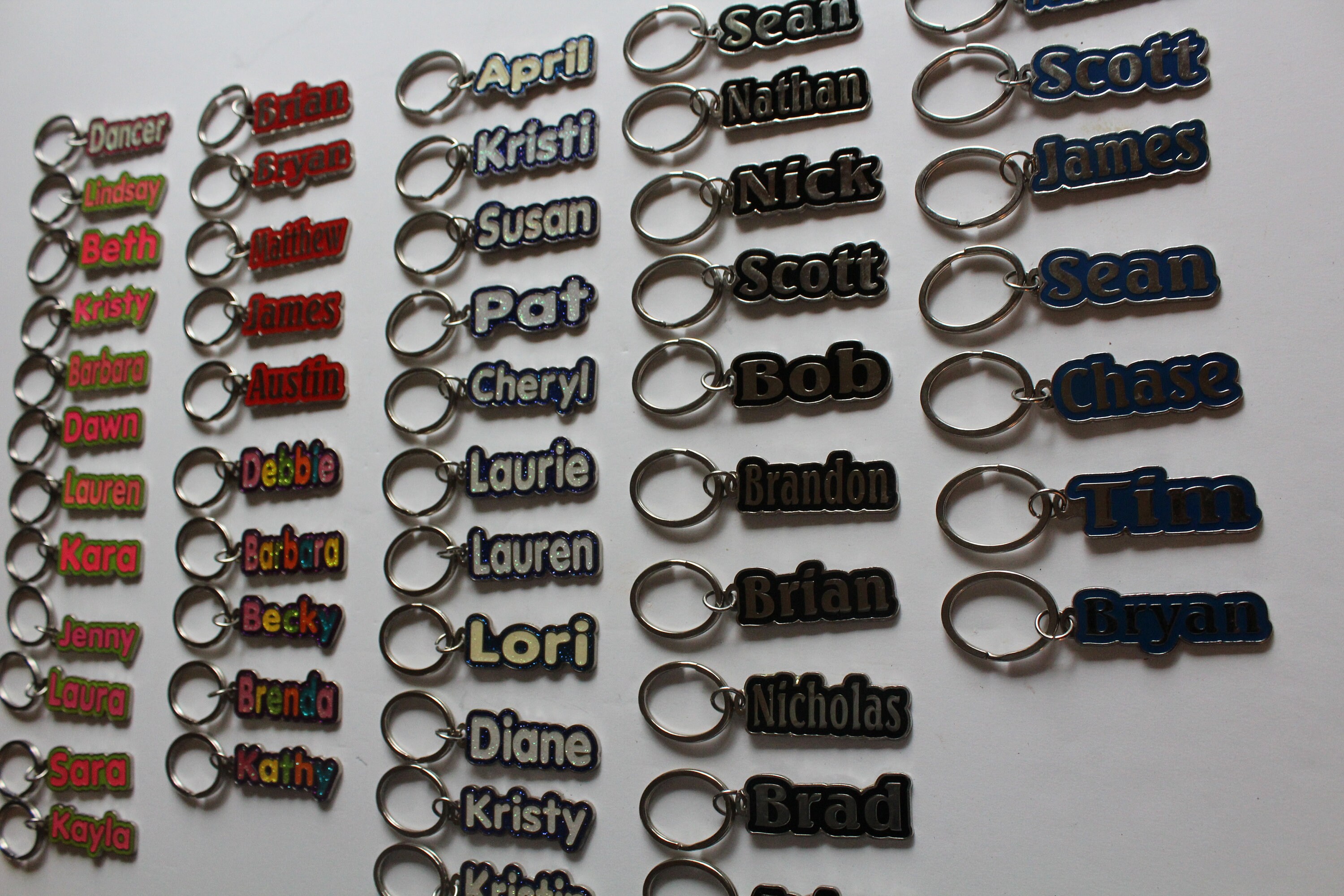 Vintage Swibco Name Keychain 2000s - Etsy