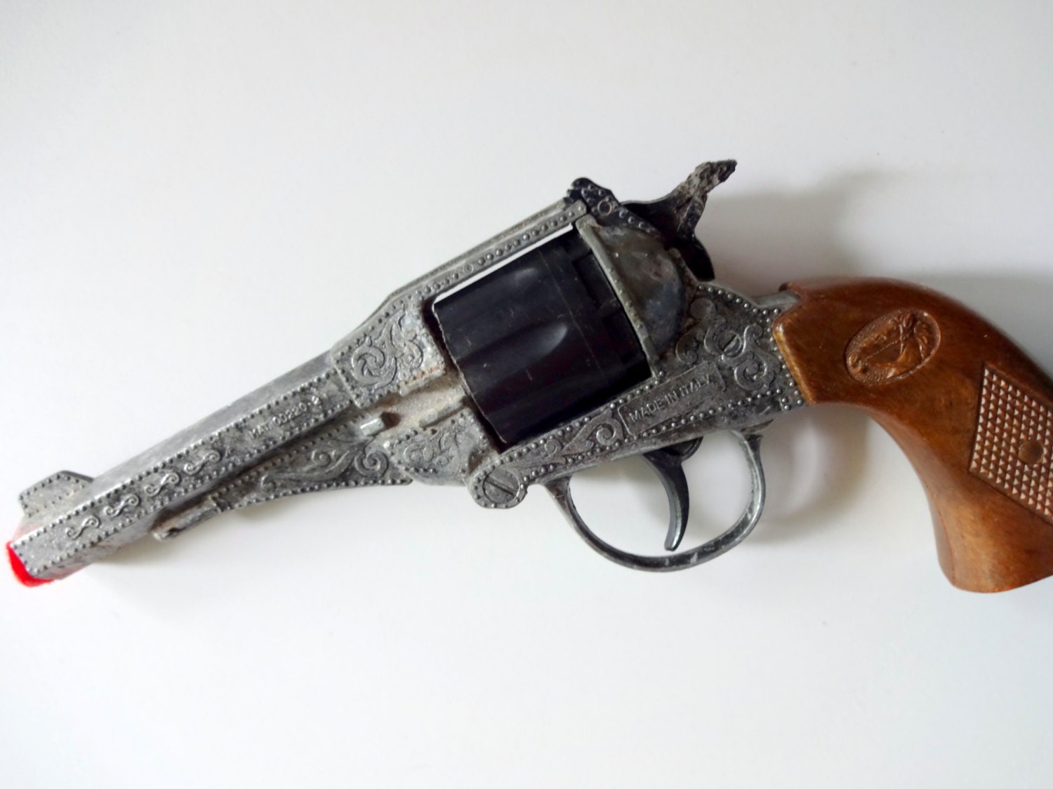 Vintage Edison Giocattoli Toy Cap Gun 1960s Etsy