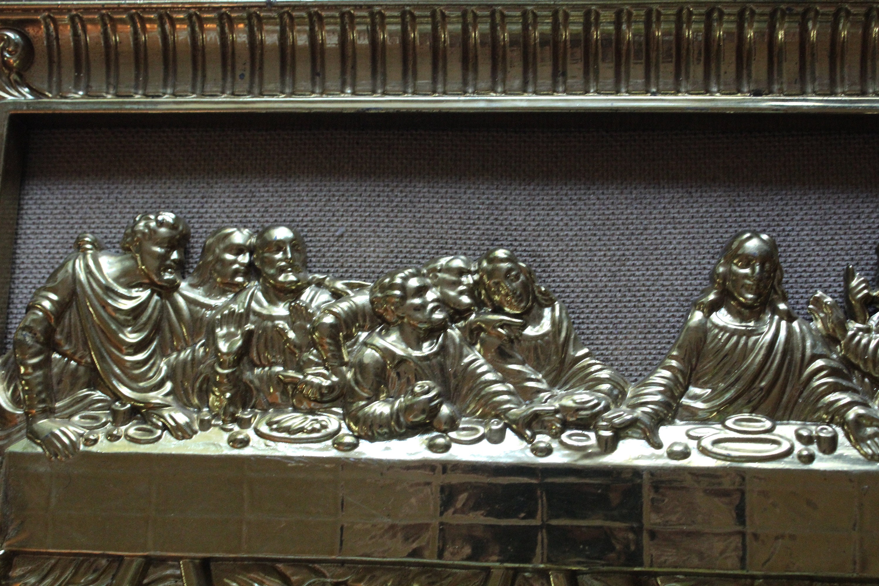 Vintage Homco the Last Supper 3D Wall Art With Framed Mirrors 1983 - Etsy