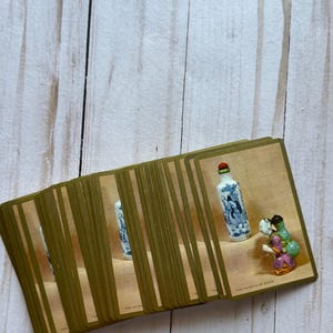 Vintage Dual Deck of Bottles From Seattle Art Museum Pattern Bridge Playing Cards 1980s