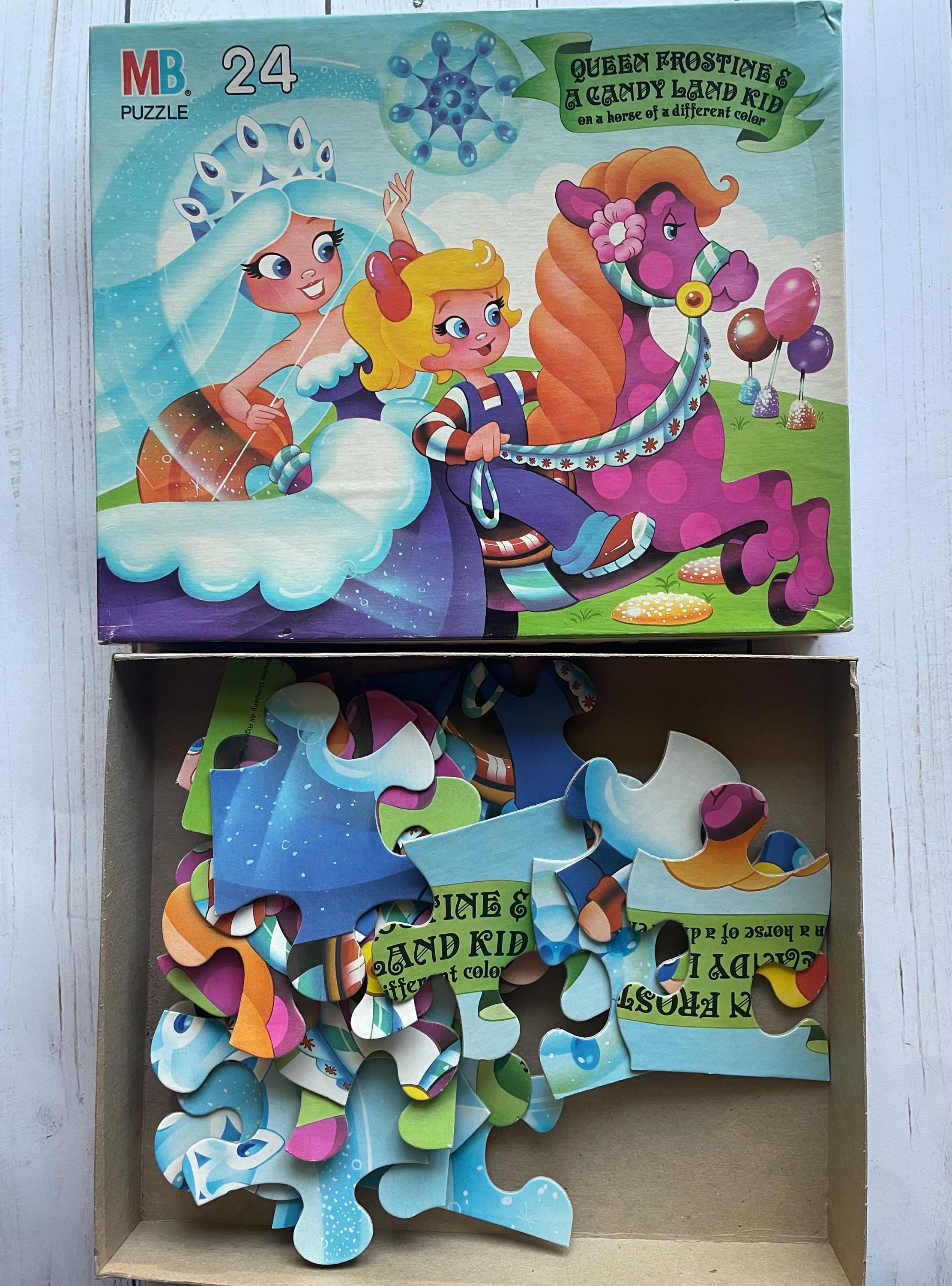 Vintage Milton Bradley Candy Land Queen Frostine Piece