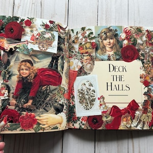 Vintage Joy To The World A Victorian Christmas Hardback Book 1990
