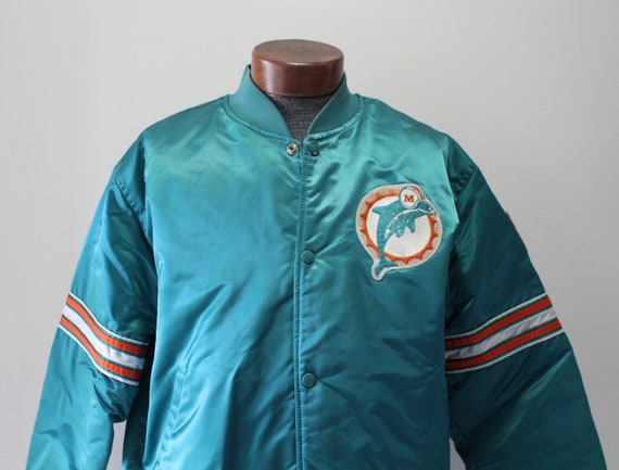 Vintage Starter NFL Miami Dolphins Football Satin
