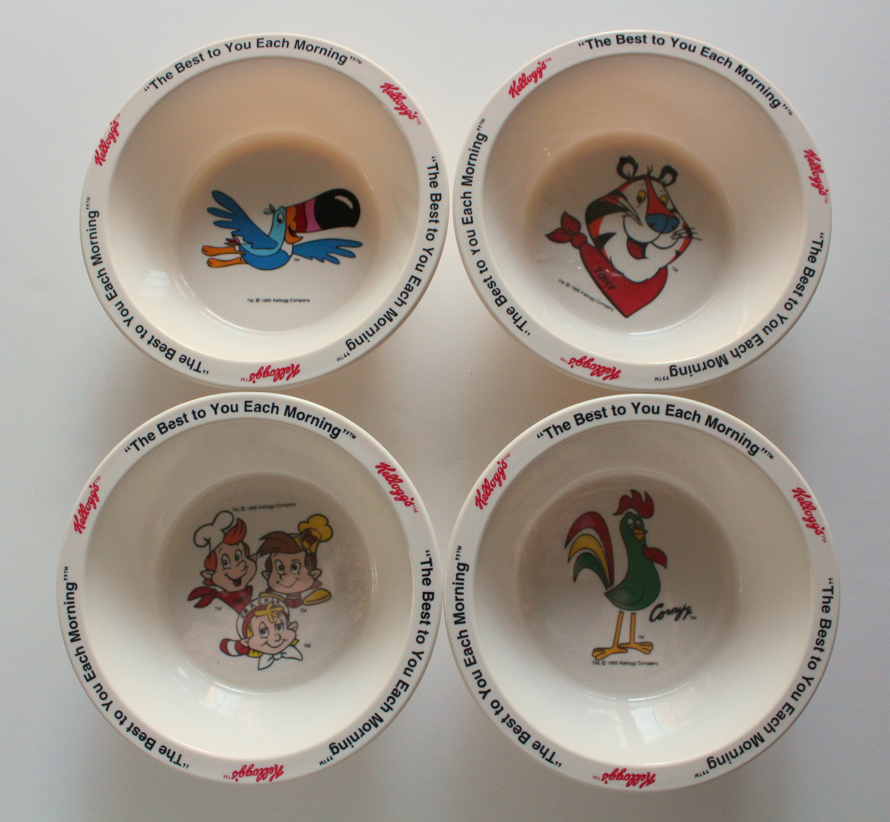 Kelloggs Cereal Bowls for sale Only 2 left at 65