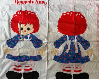 Vintage Bobbs Merrill Co. Raggedy Ann Tunic Costime Pattern 1984