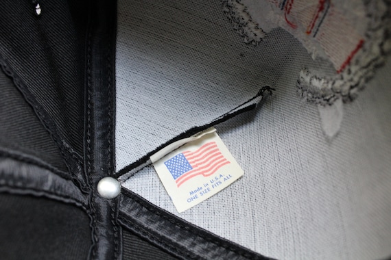 ヴィンテージ ベトナム戦争退役軍人用 調節可能 トラッカーハット 1990