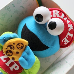Vintage Dress Up Pal Cookie Monster Pluche 1997