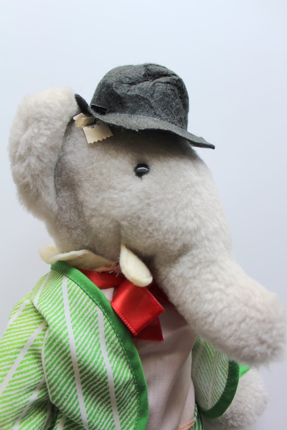 babar the elephant stuffed animal