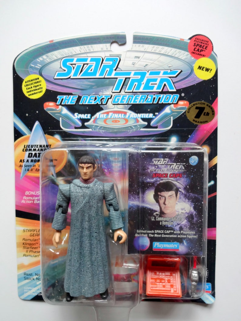 star trek data action figure
