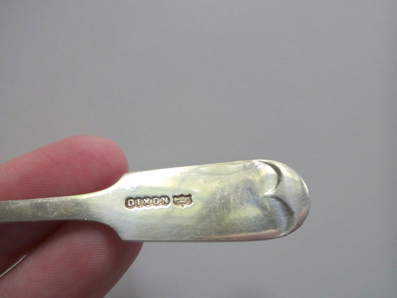 Vintage James Dixon & Sons of Sheffield Silver Tea Spoon Set Kitchen