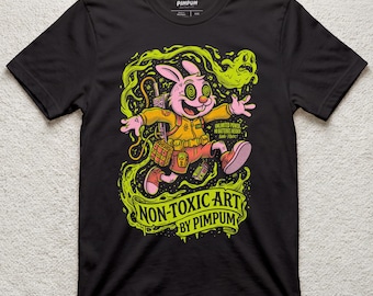 Paranormal Tunes T-Shirt – Hand-Drawn Retro Sci-Fi Comedy Art