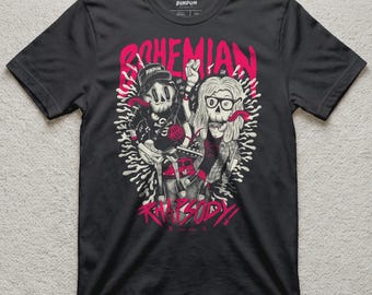 Bohemian Rhapsody T-Shirt | Hand-Drawn 90s Comedy Movie Art