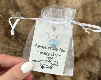 Guardian Angel Pendant - Colorful Angels - Lucky Charms for Horse & Rider