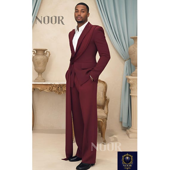 Burgundy Mens Designer Suit Wedding Groom Trauanzug Costume Homme Elegant Modern Tailored Formal Ceremony Luxury EU Style