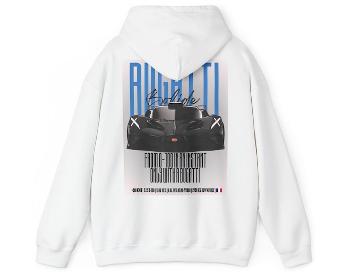 Bugatti Bolide White/Black Fury