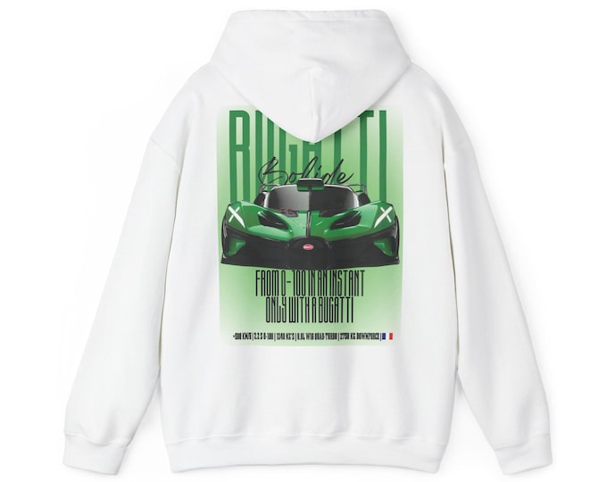 Bugatti Bolide White/Green Fury