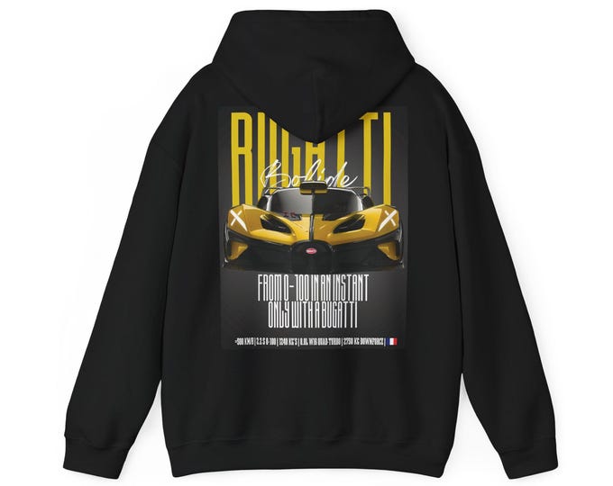 Bugatti Bolide Yellow/Black Fury