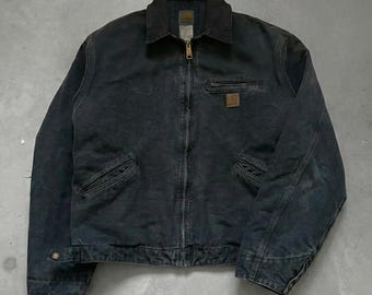 Carhartt J97 PTL Vintage XL Detroit - Black - Etsy