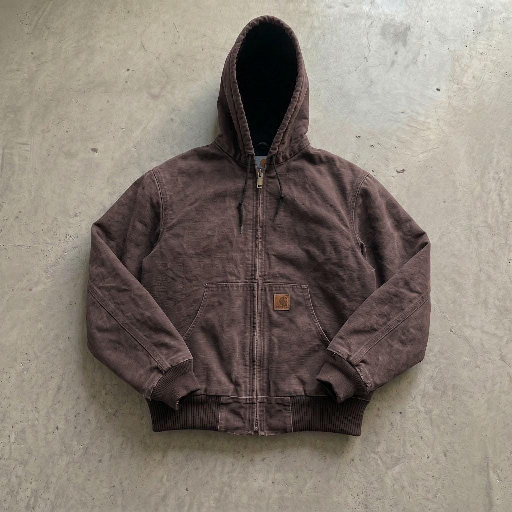 Carhartt J130 Active Jacket DKB - Etsy Israel