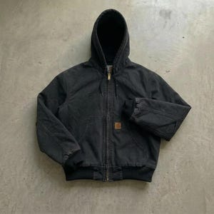 Carhartt J130 Black - Etsy