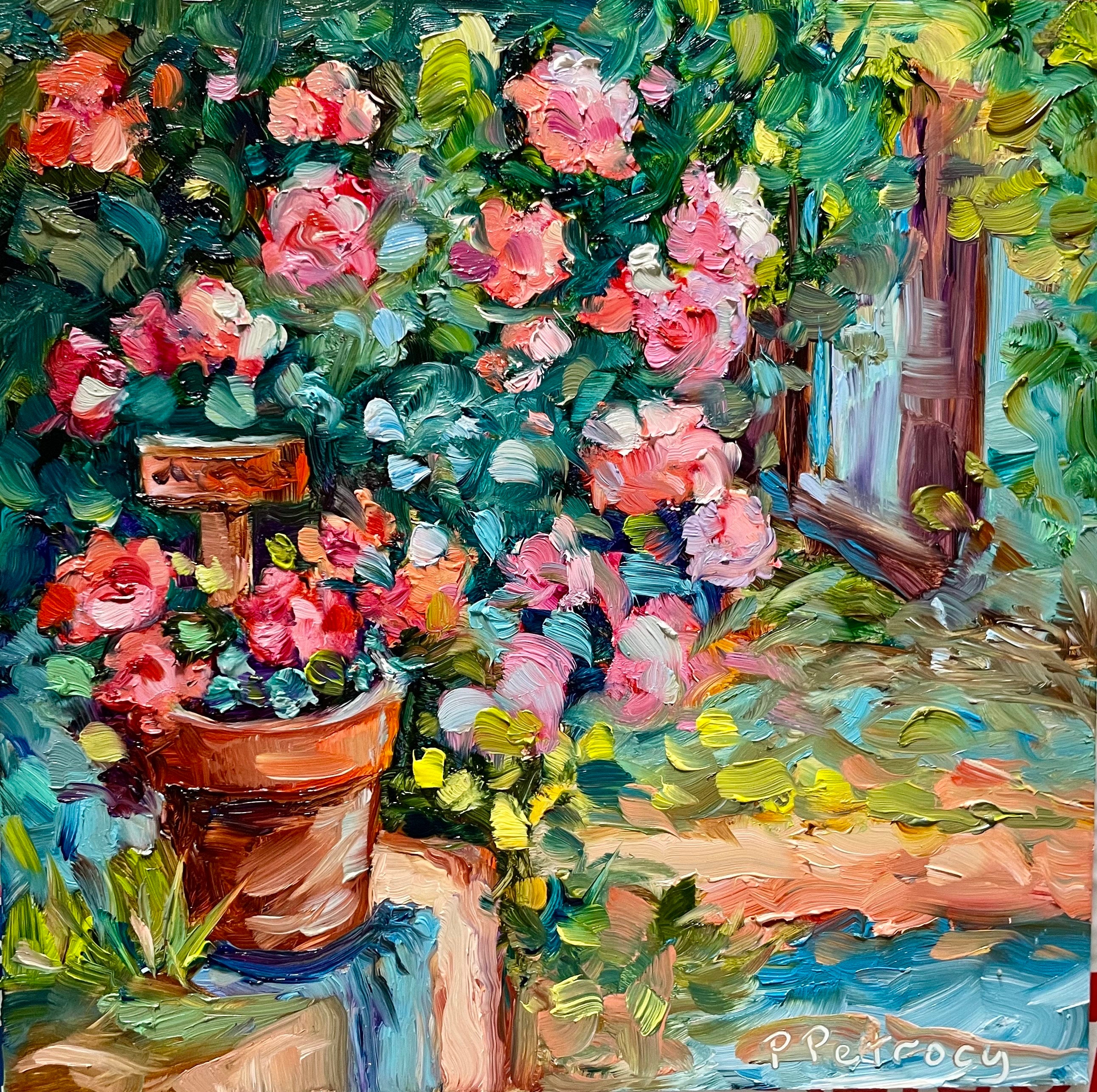 Secret Garden painting, image size:2584x2572