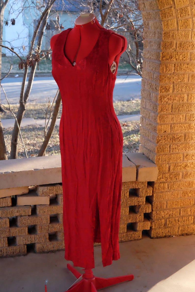 red cocktail attire