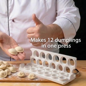 Molde para pelmeni | Molde de doble cara para empanadillas | DM-12