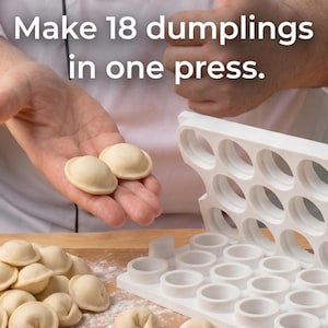 Pelmeni-maskin | Dubbelsidig dumplingform | DM-18