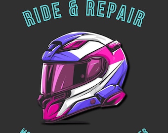 2026 Motorcycle Maintenance & Ride Log | Pink Biker Journal (PDF)