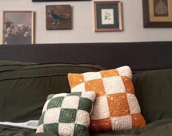 Mini Checkerboard Pillow Pattern