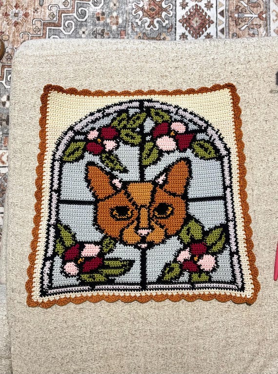 SunCATcher Crochet Tapestry Pattern