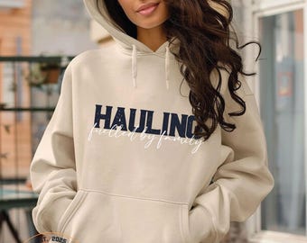 Fuelled By Family – Embroidered Women's Hoodie